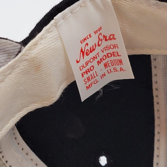 Vintage New Era Small - Medium Pro Image Snapback Trucker Hat Cap Made In USA - Picture 9 of 11